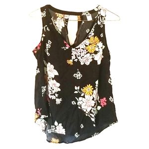 Floral tank top